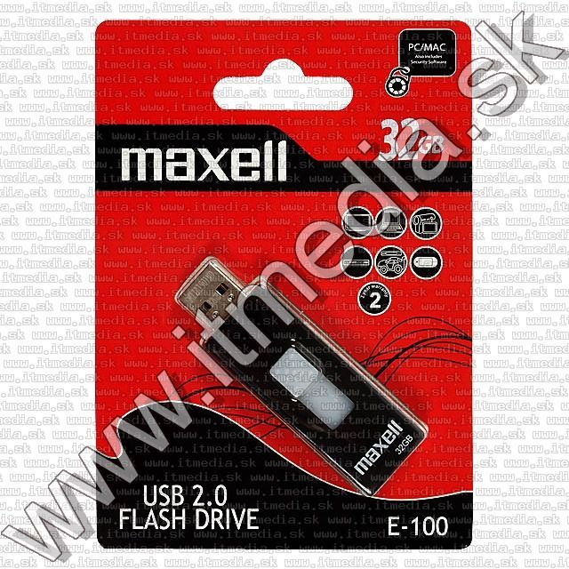 Image of Maxell Pendrive 32GB *E-100* (IT8456)
